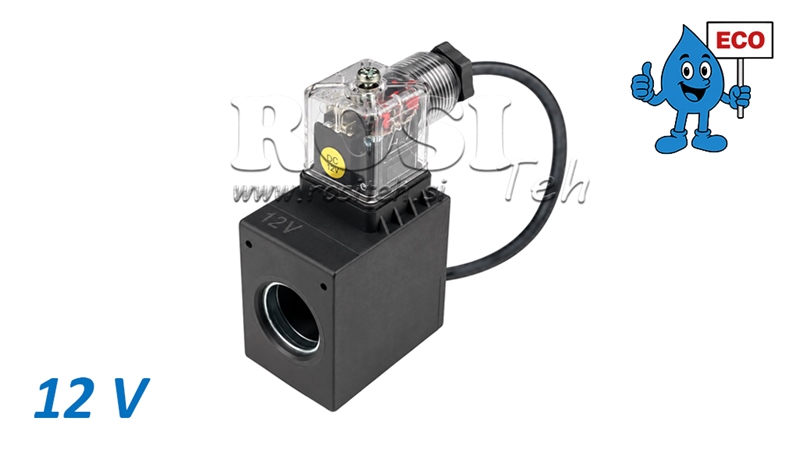 12V MAGNEETSPOEL VOOR HYDRAULISCH MAGNEETVENTIEL E80 ECO