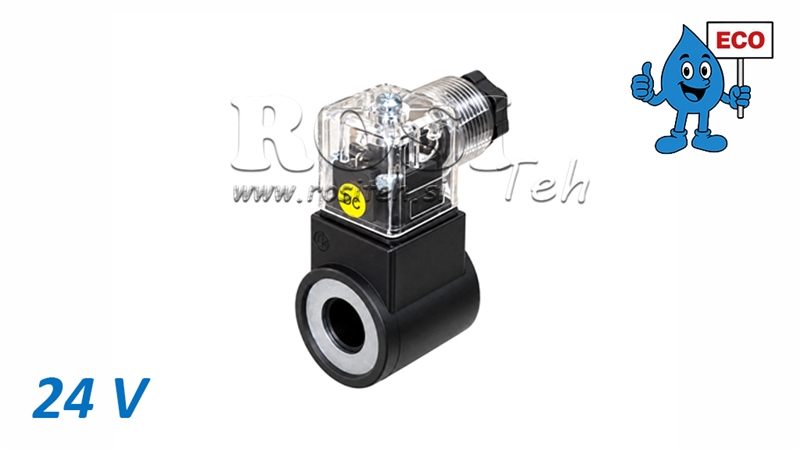 24V MAGNEETSPOEL VOOR HYDRAULISCH MAGNEETVENTIEL R80-EO ECO