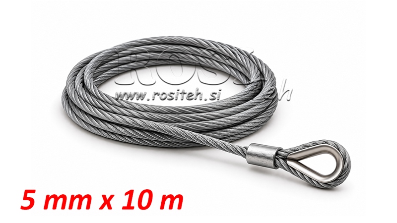 SYNTHETISCH TOUW VOOR LIER RS-3500 - 1585 kg