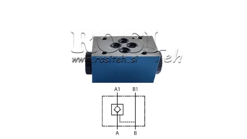 CHECK VALVE CETOP 3 (A)