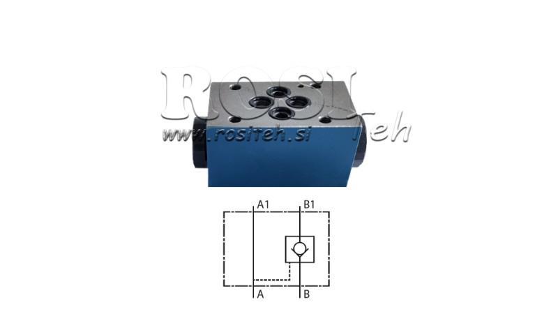RÜCKSCHLAGVENTIL CETOP 3 (B)