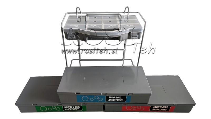 SET VAN RUBBEREN AFDICHTINGEN 900 stuks