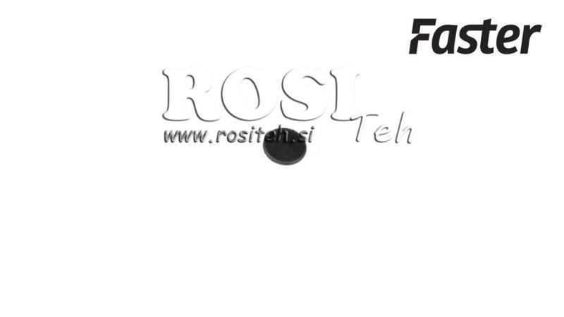 ZWARTE DEKMARKER VOOR OLIETRECHTER