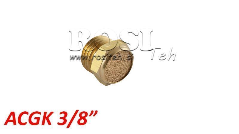 PNEUMATISCHE DEMPER VAN BRONS ACGK 038 LAAG