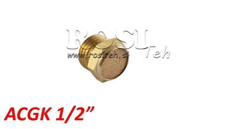 PNEUMATISCHE DEMPER VAN BRONS ACGK 012 LAAG