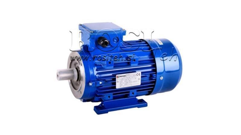 3kW-ELEKTRO MOTOR MS100L2-4_1420vrt 3Faz nogice prirobnica-B14