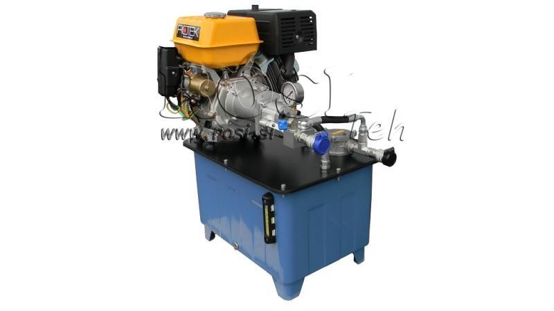 BENSINEGENERATOR 420cc SAMENSTELLING 43.2 lit - tank 70 lit