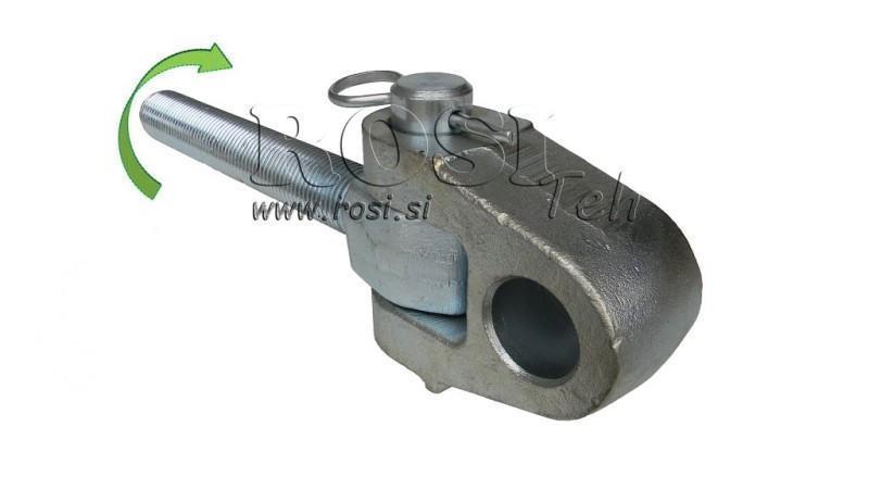 speciale schroefhaak voor trekapparaat categorie 3 M30x3