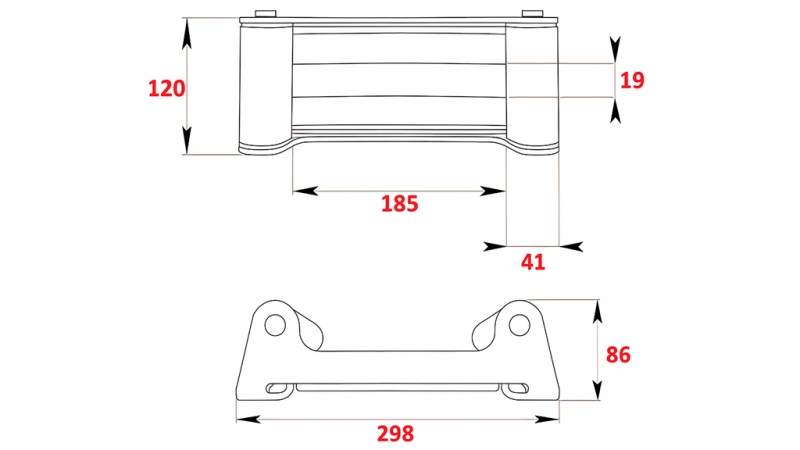 ROLLING GUIDE VOOR STAAL KABEL DWM, DWH, DWT, DWHI 9000-22000