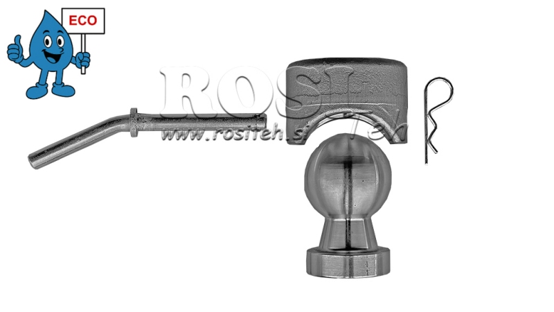 DRIEZIJDIGE BAL VOOR TIPPER CAISSON Φ75 ECO