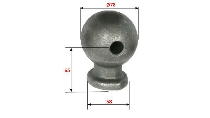 KROGLA KIPER KESONA fi 78 SPREDNJA