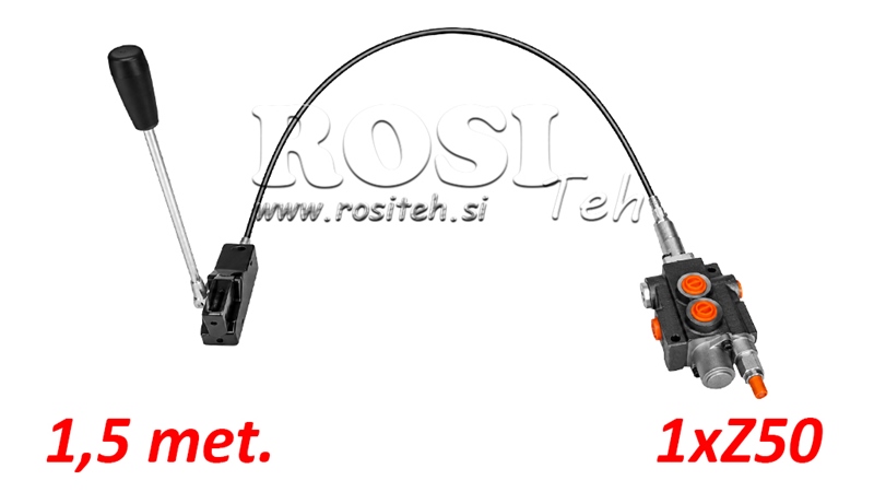 KIT 1xZ50 + JOYSTICK 1 POZ L1500
