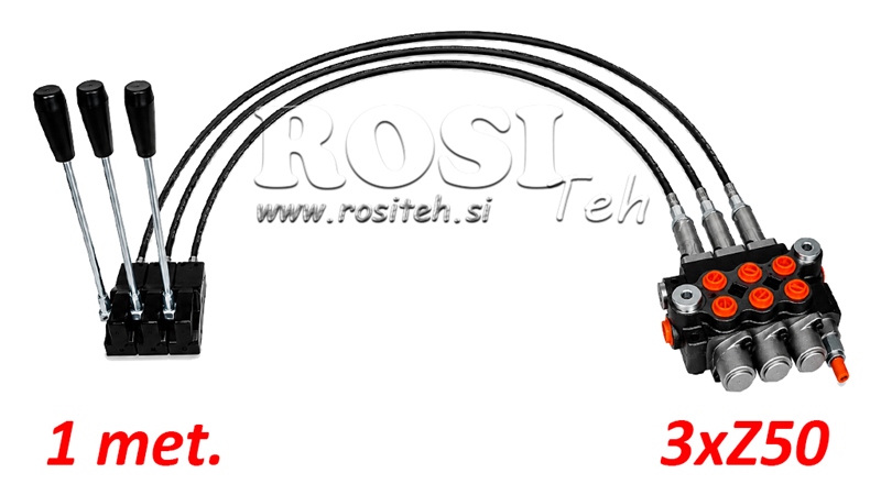 KIT 3XP40 + JOYSTICK 1 POS L1000