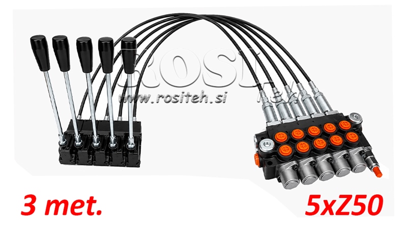 KIT 5XZ50 + JOYSTICK 1 POSITIE L3000