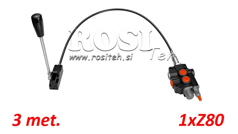 KIT 1XZ80 + JOYSTICK 1 POSITIE L3000