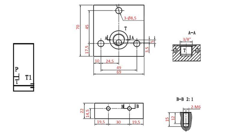 UITLAAT SEGMENT VOOR YEAT-ASSEMBLY KLEP