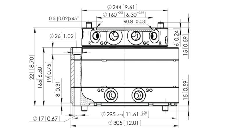 HYDRAULISCHE ROTATOR CPR9-01 33000-9000 KG