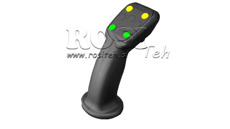 AFSTANDSBEDIENING JOYSTICK - 4 KNOPPEN