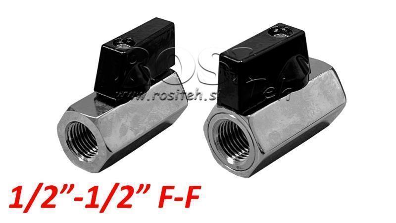 PNEUMATISCHE KOGELKLEP VP-PIPE 012-012 F-F