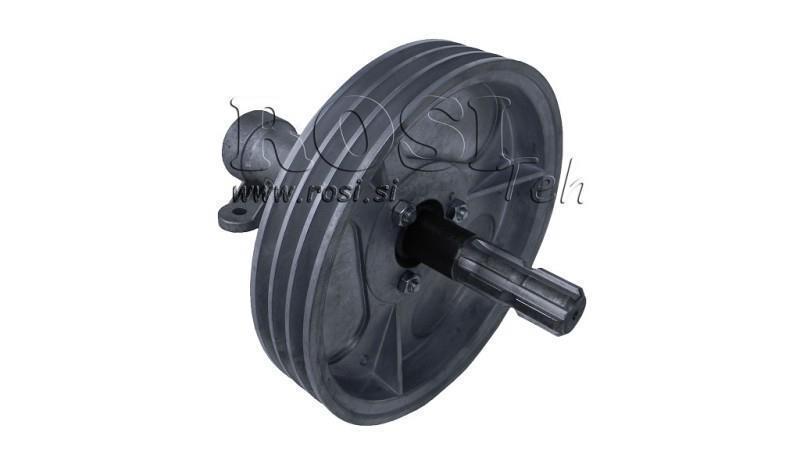 CARDANAS VOOR CIRCULAIRE ZAAG MET POELIE 270mm