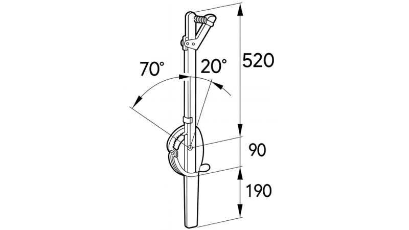 ZIEHEBEL FÜR HEULADER