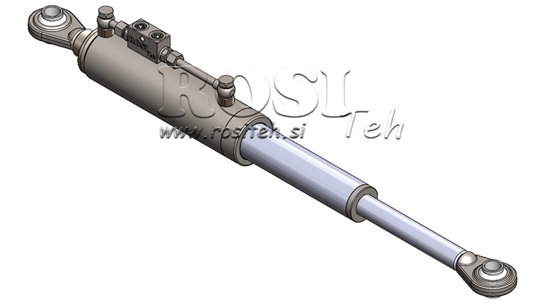 TELESCOPISCHE HYDRAULISCHE TOPSTANG - STANDARD - CAT. 2 (45-95 HP) - 480-811 mm (25,4/25,4 mm)
