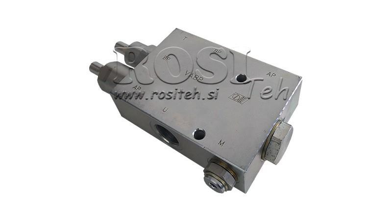 DUBBELE SNELHEIDSVENTIEL CUBE HI-LO VABP , G 3/4