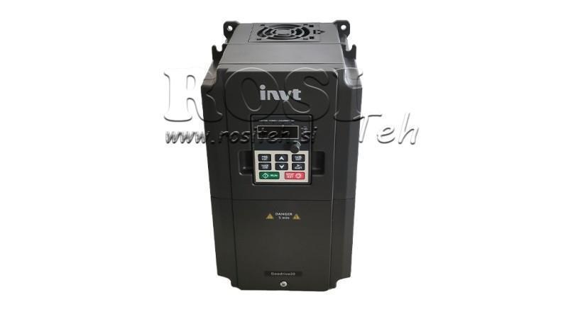 FREQUENTIEOMZETTER-INVERTER 3Fase 7.5kW GD20-7R5G-4-EU