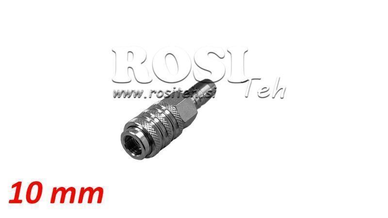 PNEUMATISCHE SNELKOPPELING VROUWELIJK SPROEIER 10mm - DN7.2