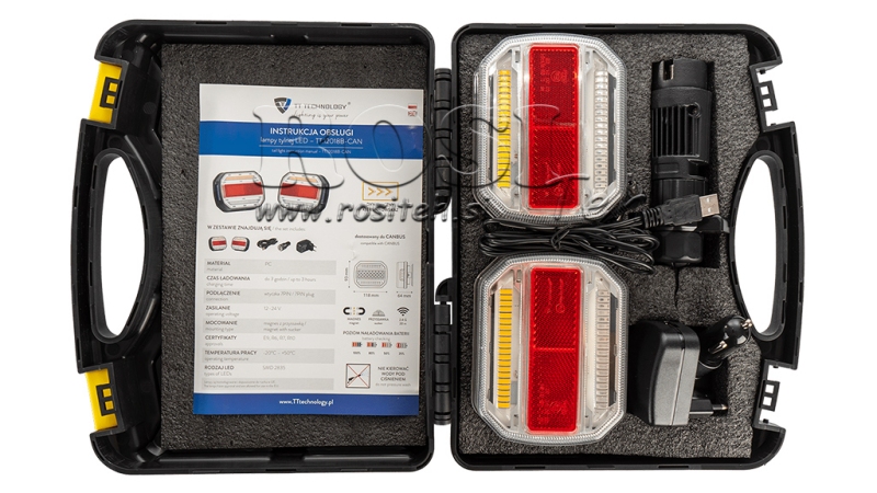 LED MAGNETISCHE VERLICHTINGSET - DRAADLOOS 12/24V CANBUS