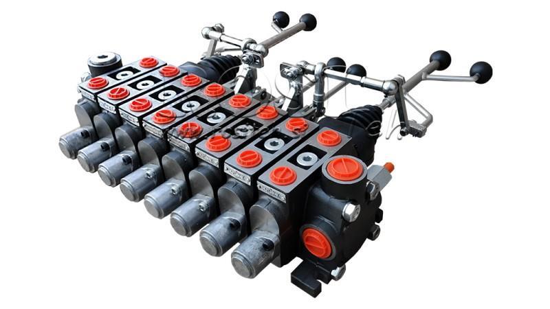 HIDRAVLIČNI VENTIL HIAB 8xPC70 2X EURO JOYSTICK 3 POZ