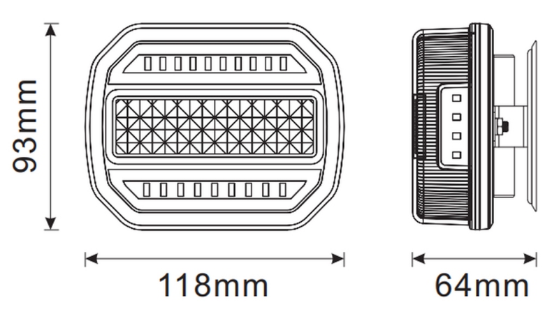 LED MAGNETISCHE VERLICHTINGSET - DRAADLOOS 12/24V CANBUS