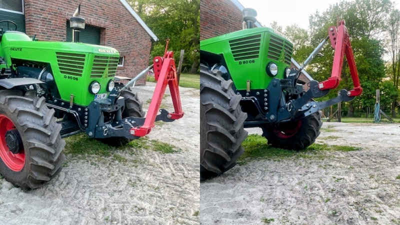 UNIVERZÁLIS FRONT HIDRAULIKA 2KAT TRAKTORHOZ 1500kg