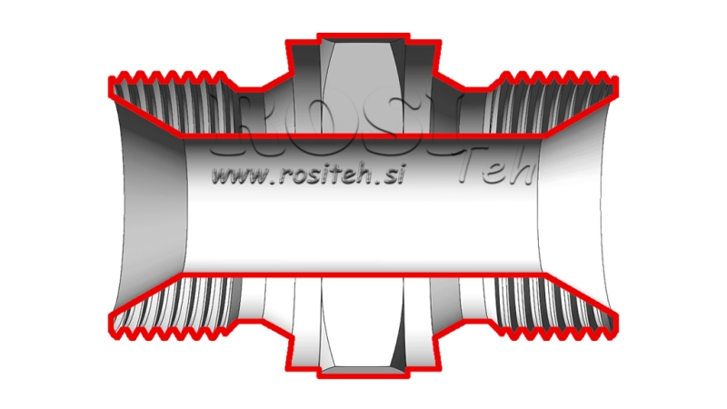 HYDRAULISCHE DUAL KLEP BSP 3/8