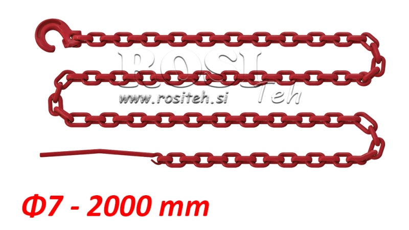 ŁAŃCUCH LEŚNY ROZMIAR 7-2000MM