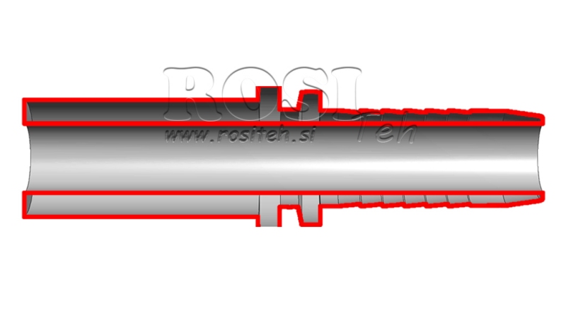 HIDRAVLIČNI PRIKLJUČEK CEVNI PREHOD RAVNI DN10-d.12