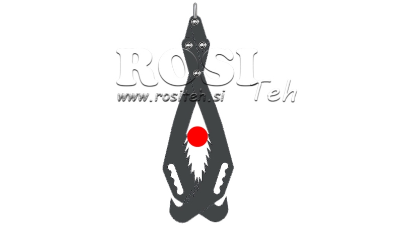 PINZA FORESTAL MANUAL GRIPPER HD70 (700 MM) - PINTADA