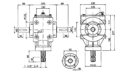 HOEKOVERBRUG PTO-R11S 1:2 (48PK-35kW)