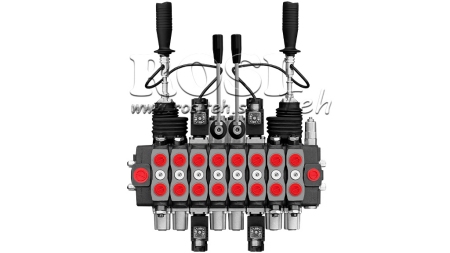 HIDRAULIKUS SZELEP 8xPC70 + 2X EURO JOYSTIC 12V