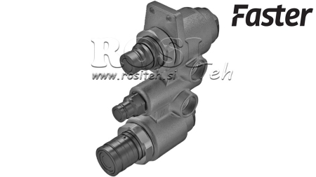 MULTIFASTER BLOCK MET SNELKOPPELINGEN