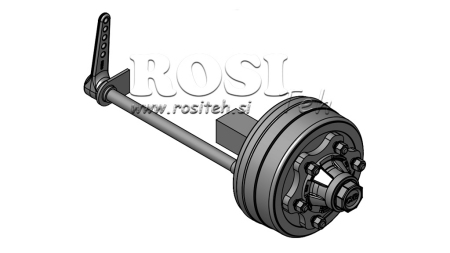 HALF-AS MET REMMEN 3.600 KG L.250 MM