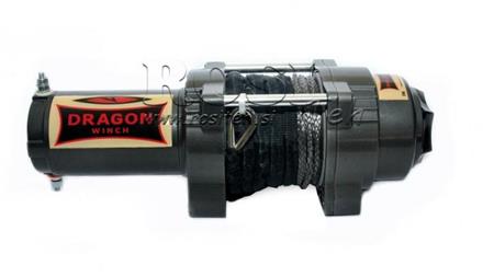 12 V ELEKTRISCHE LIER DWH 3500 HD - 1588 kg - Synthetische touw