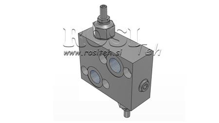 HYDRAULISCHE DRUKREGELAAR 10-180 BAR VOOR HYDRAULISCHE MOTOR MP-MR-MH