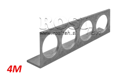 HOLDER VOOR VROUWELIJKE SNELKOPPELING PUSH PULL 4M