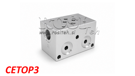 BASE CETOP3 MINI POWER-PACKILLE