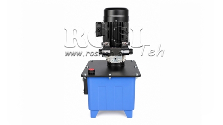 MINI HYDRAULISCH KRACHTPAKKET 380V AC (4 kW) - 8 cc - 12 lit/min - tank 25 lit