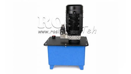 MINI HYDRAULISCH KRACHTPAKKET 380V AC (4 kW) - 8 cc - 12 lit/min - tank 25 lit
