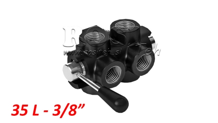 MANUÁLNÍ 6 CESTNÝ VENTIL DF 3/8 - 35LIT