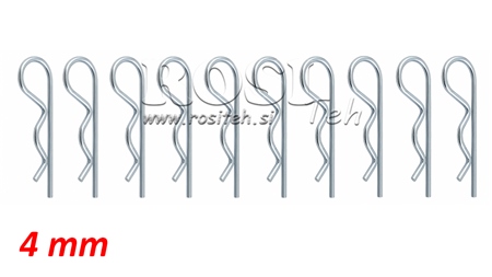 R-CLIP 4 MM (10 STUKS)