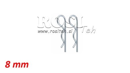 R-CLIP 8 MM (2 STUKS)